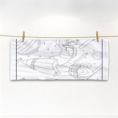 Little Boy Explorer Hand Towel by ConteMonfrey