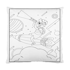 Little Boy Explorer Standard Cushion Case (two Sides) by ConteMonfrey