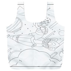 Little Boy Explorer Full Print Recycle Bag (xxl) by ConteMonfrey