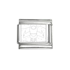 Starship Doodle - Space Elements Italian Charm (9mm) by ConteMonfrey