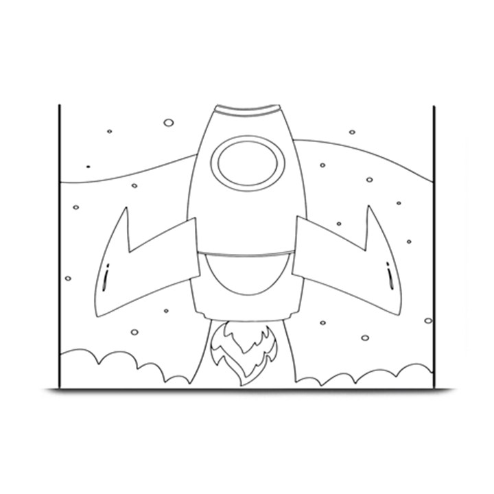 Starship Doodle - Space Elements Plate Mats