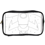 Starship Doodle - Space Elements Toiletries Bag (Two Sides) Back