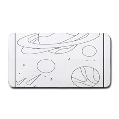 The Cuteness Of Saturn Medium Bar Mat by ConteMonfrey