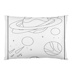 The Cuteness Of Saturn Pillow Case by ConteMonfrey