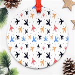 Sky birds - Airplanes Ornament (Round) Front