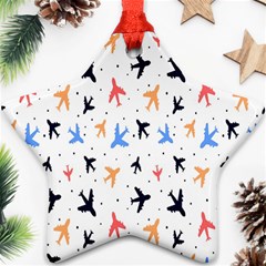 Sky birds - Airplanes Ornament (Star)