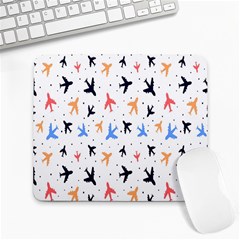 Sky birds - Airplanes Large Mousepad