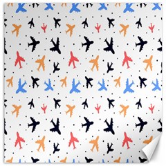 Sky birds - Airplanes Canvas 12  x 12 