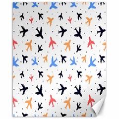 Sky Birds - Airplanes Canvas 16  X 20  by ConteMonfrey