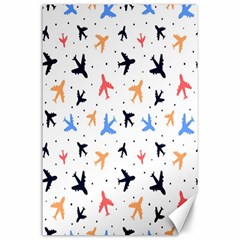 Sky birds - Airplanes Canvas 24  x 36 