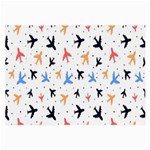 Sky birds - Airplanes Large Glasses Cloth (2 Sides) Front