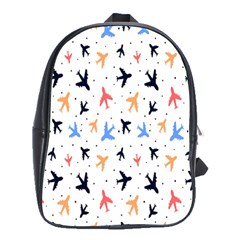 Sky birds - Airplanes School Bag (Large)