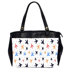 Sky birds - Airplanes Oversize Office Handbag (2 Sides)