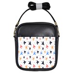 Sky birds - Airplanes Girls Sling Bag Front