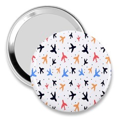 Sky birds - Airplanes 3  Handbag Mirrors