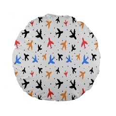 Sky birds - Airplanes Standard 15  Premium Round Cushions