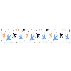 Sky birds - Airplanes Small Flano Scarf