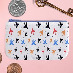 Sky birds - Airplanes Large Coin Purse