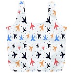 Sky birds - Airplanes Full Print Recycle Bag (XXL) Front