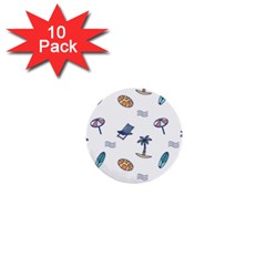 Summer Elements 1  Mini Buttons (10 Pack) 