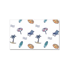 Summer Elements Sticker (rectangular) by ConteMonfrey