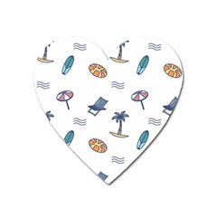 Summer Elements Heart Magnet by ConteMonfrey