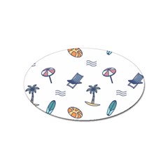 Summer Elements Sticker Oval (10 Pack)