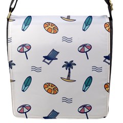 Summer Elements Flap Closure Messenger Bag (s) by ConteMonfrey