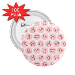 All Zodiac Signs 2 25  Buttons (100 Pack)  by ConteMonfrey