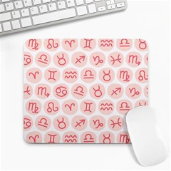 All Zodiac Signs Large Mousepad by ConteMonfrey