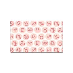 All Zodiac Signs Sticker (rectangular) by ConteMonfrey