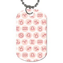 All Zodiac Signs Dog Tag (two Sides) by ConteMonfrey