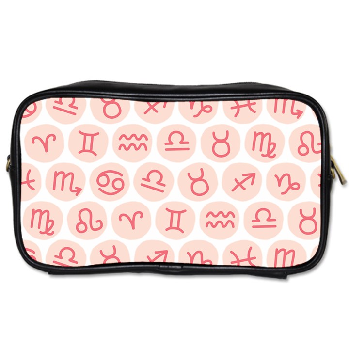 All Zodiac Signs Toiletries Bag (One Side)