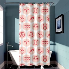 All Zodiac Signs Shower Curtain 36  X 72  (stall)  by ConteMonfrey