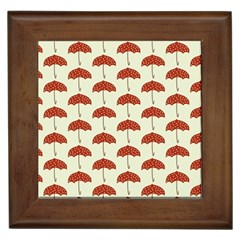 Under My Umbrella Framed Tile by ConteMonfrey