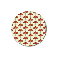 Under My Umbrella Magnet 3  (round) by ConteMonfrey