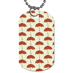 Under My Umbrella Dog Tag (one Side) by ConteMonfrey