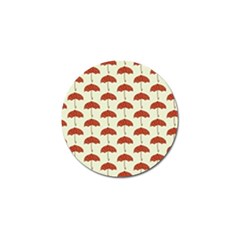 Under My Umbrella Golf Ball Marker (4 Pack) by ConteMonfrey