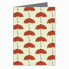 Under My Umbrella Greeting Card by ConteMonfrey