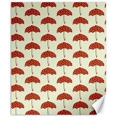 Under My Umbrella Canvas 8  X 10  by ConteMonfrey