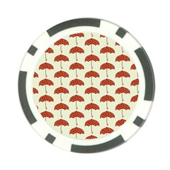 Under My Umbrella Poker Chip Card Guard by ConteMonfrey