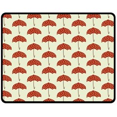 Under My Umbrella Fleece Blanket (medium)  by ConteMonfrey