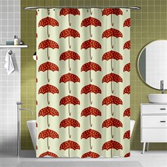 Under My Umbrella Shower Curtain 48  X 72  (small)  by ConteMonfrey