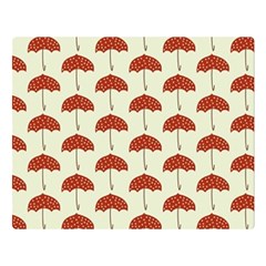 Under My Umbrella Double Sided Flano Blanket (large)  by ConteMonfrey