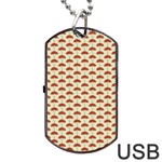 Under My Little Umbrella Dog Tag USB Flash (Two Sides) Front