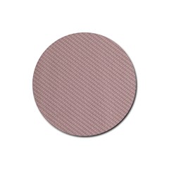 Terracotta Knit Rubber Round Coaster (4 Pack) by ConteMonfrey