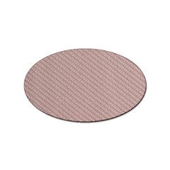 Terracotta Knit Sticker Oval (100 Pack) by ConteMonfrey