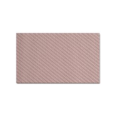 Terracotta Knit Sticker Rectangular (100 Pack) by ConteMonfrey