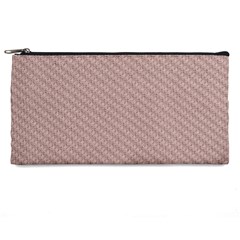 Terracotta Knit Pencil Case by ConteMonfrey