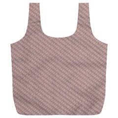 Terracotta Knit Full Print Recycle Bag (xxl) by ConteMonfrey